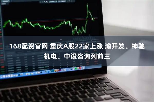 168配资官网 重庆A股22家上涨 渝开发、神驰机电、中设咨询列前三